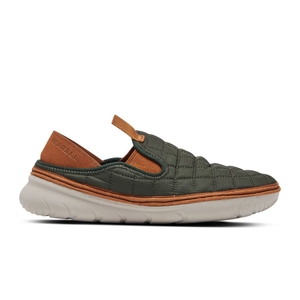 Chaussure Casual Merrell Hut Moc Vert Foncé Olive Femme | C.V.CDHO